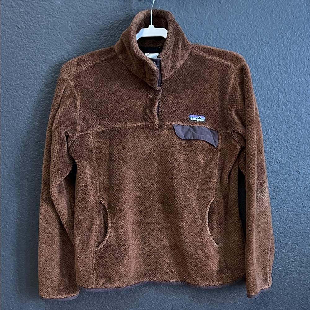 Patagonia Brown Fleece Re-Tool Pullover